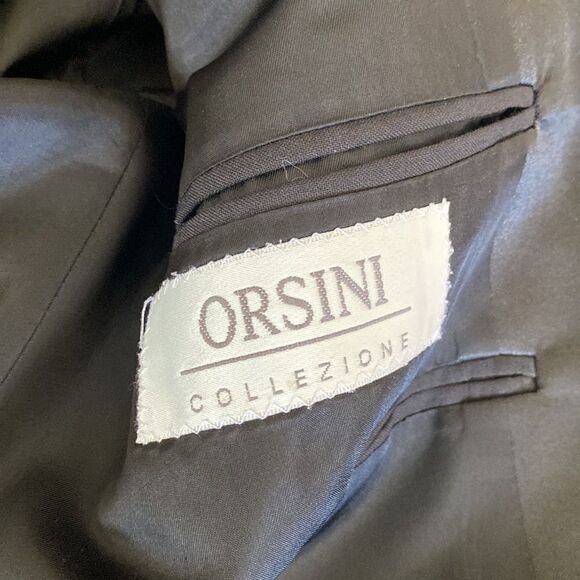 Orsini Collezione 100% Wool Single Breasted Tuxedo Dinner Jacket - Picture 7 of 13